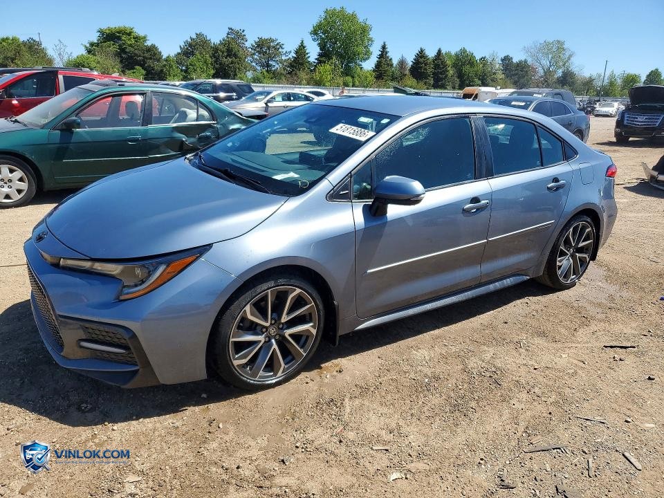 2021 TOYOTA COROLLA SE – Lot 51815886 auction photo
