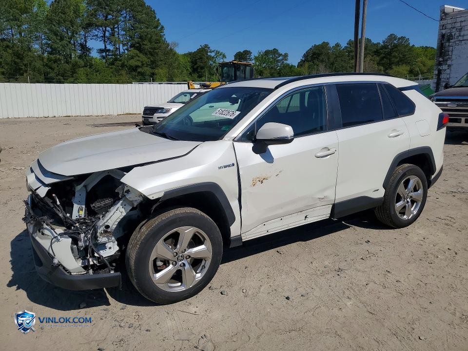 2021 TOYOTA RAV4 HYBRID XLE PREMIUM – Lot 51822676 auction photo
