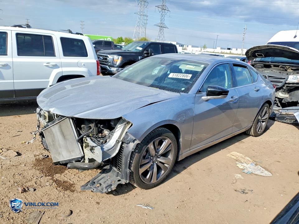 2021 ACURA TLX ADVANCE – Lot 51822806 auction photo