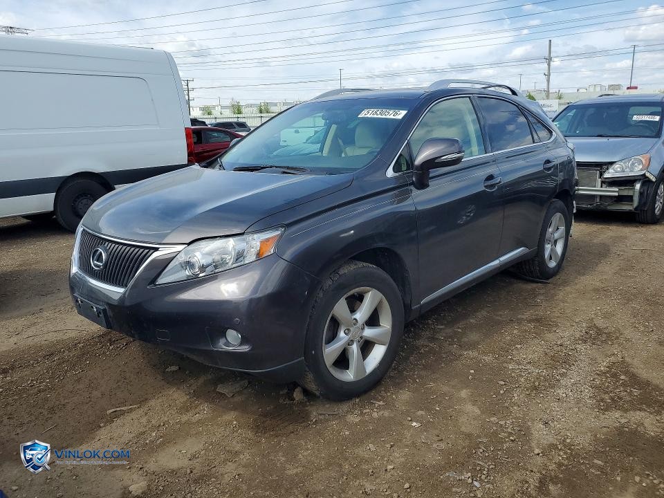 2010 LEXUS RX 350 – Lot 51830576 auction photo