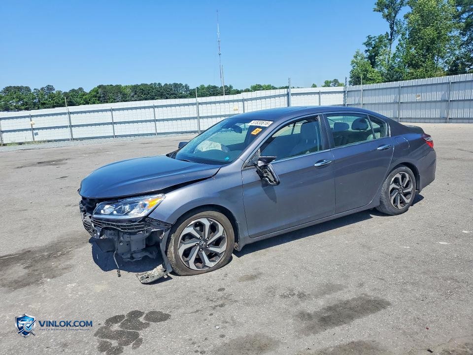 2017 HONDA ACCORD EXL – Lot 51830616 auction photo