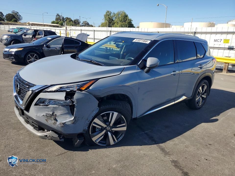 2021 NISSAN ROGUE SL – Lot 51831966 auction photo