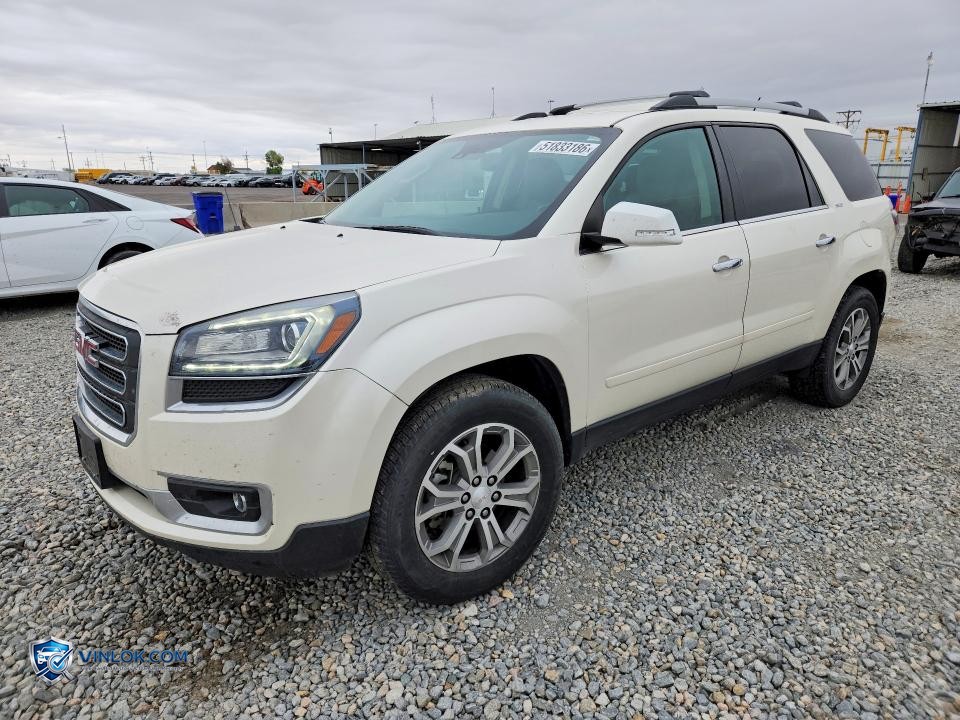 2015 GMC ACADIA SLT-1 – Lot 51833186 auction photo