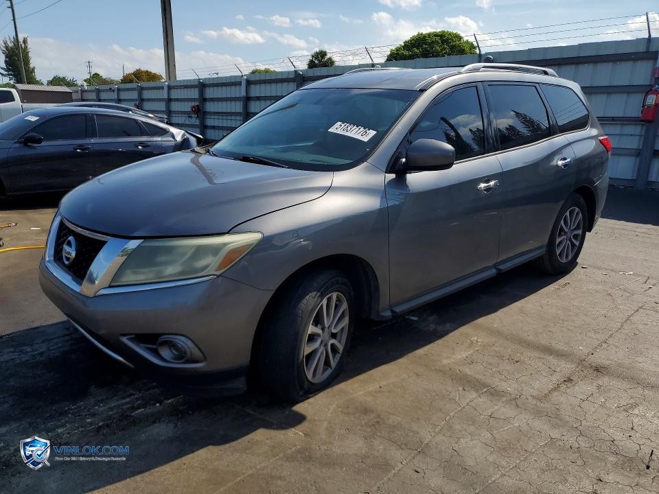 2016 NISSAN PATHFINDER S – Lot 51837176 auction photo