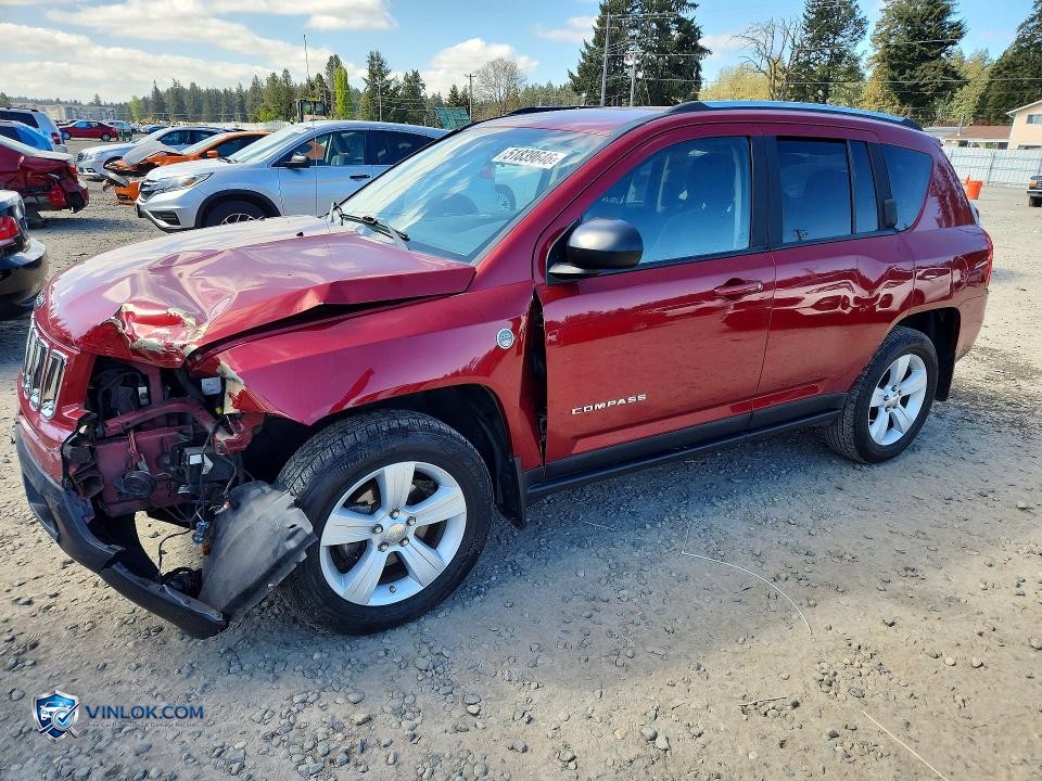 2011 JEEP COMPASS SPORT – Lot 51839646 auction photo