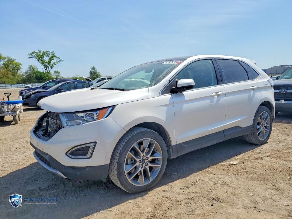 2016 FORD EDGE TITANIUM – Lot 51839956 auction photo