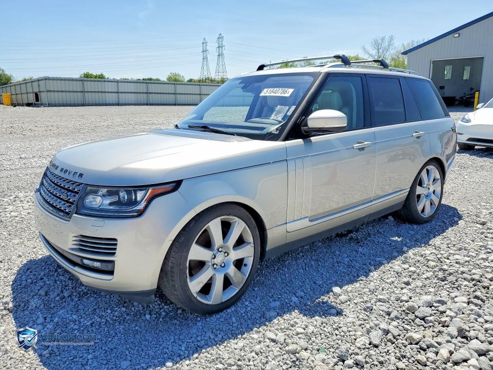 2016 LAND ROVER RANGE ROVER SUPERCHARGED – Lot 51840786 auction photo