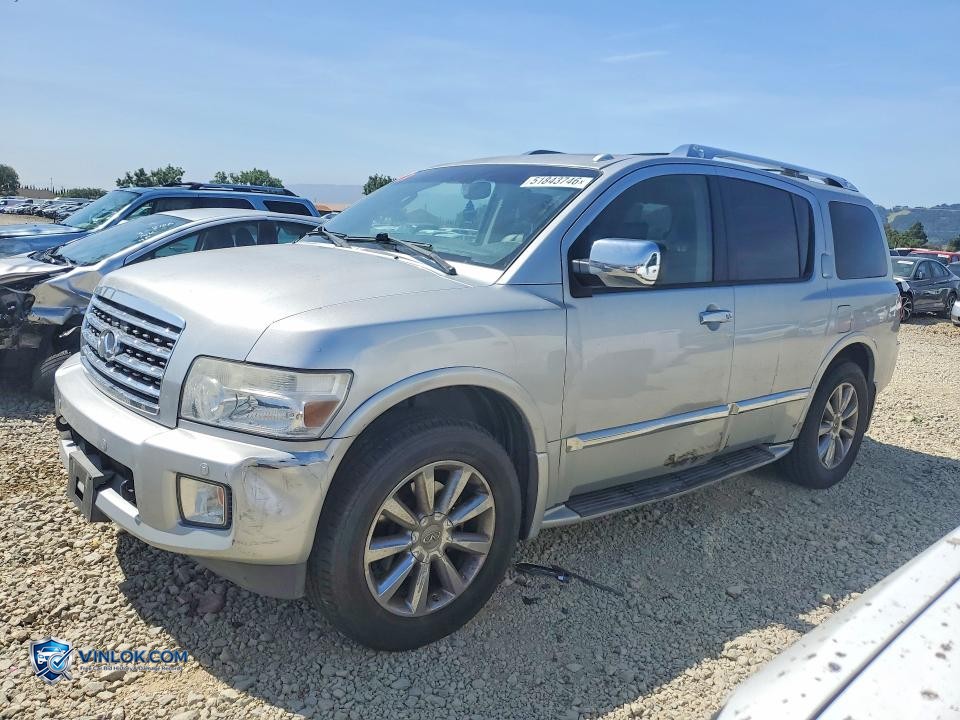 2008 INFINITI QX56 BASE – Lot 51843746 auction photo