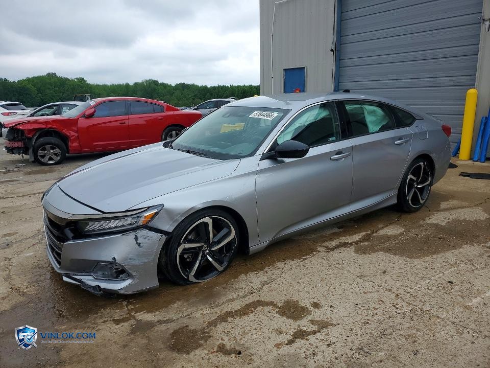 2021 HONDA ACCORD SPORT SE – Lot 51844966 auction photo
