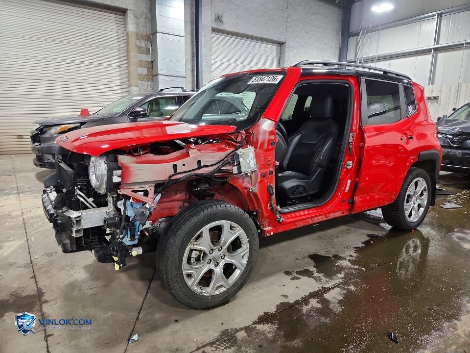 2022 JEEP RENEGADE LIMITED – Lot 51847126 auction photo