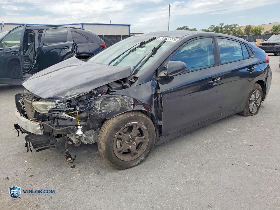 2018 HYUNDAI IONIQ BLUE – Lot 51847776 auction photo