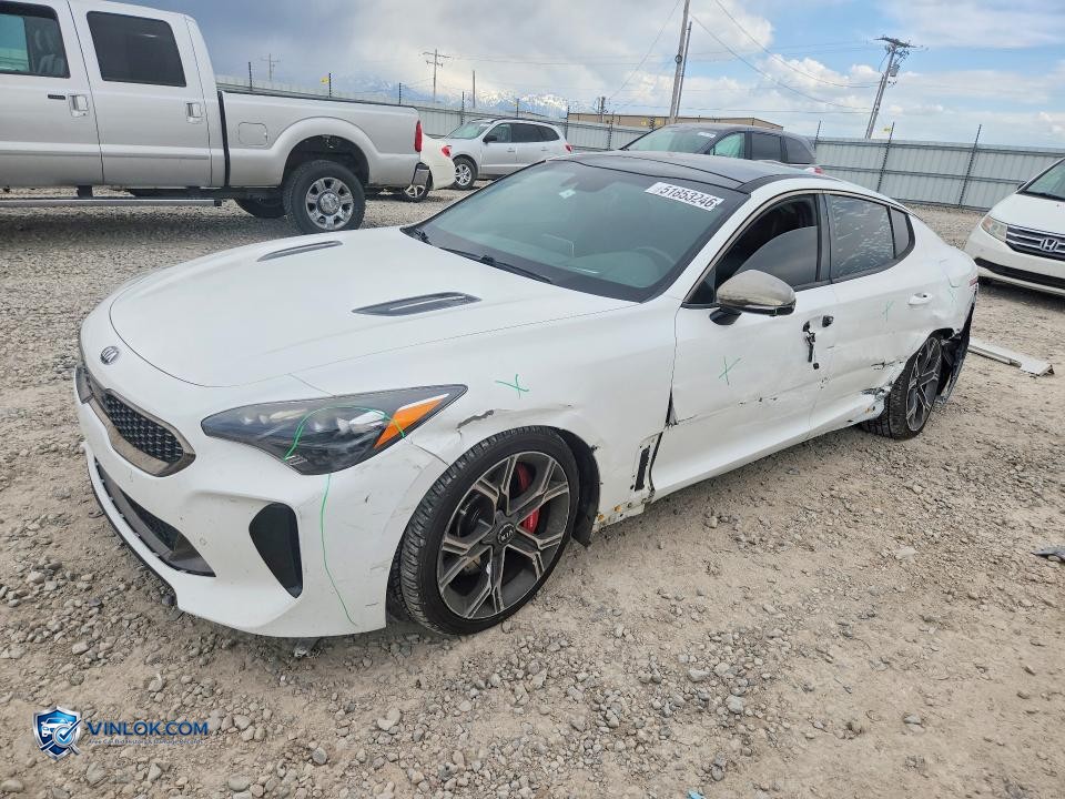 2019 KIA STINGER GT2 – Lot 51853246 auction photo