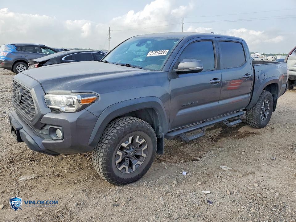 2020 TOYOTA TACOMA TRD OFF-ROAD – Lot 51854866 auction photo