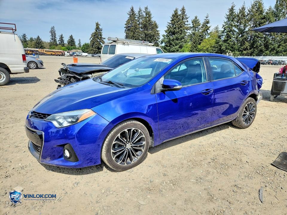 2015 TOYOTA COROLLA S PLUS – Lot 51855796 auction photo