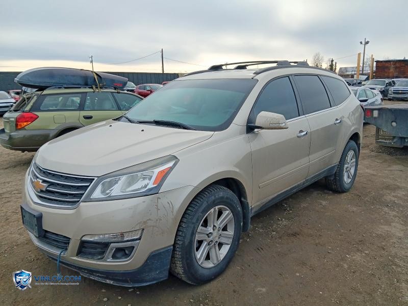 2014 CHEVROLET TRAVERSE LT – Lot 51857346 auction photo