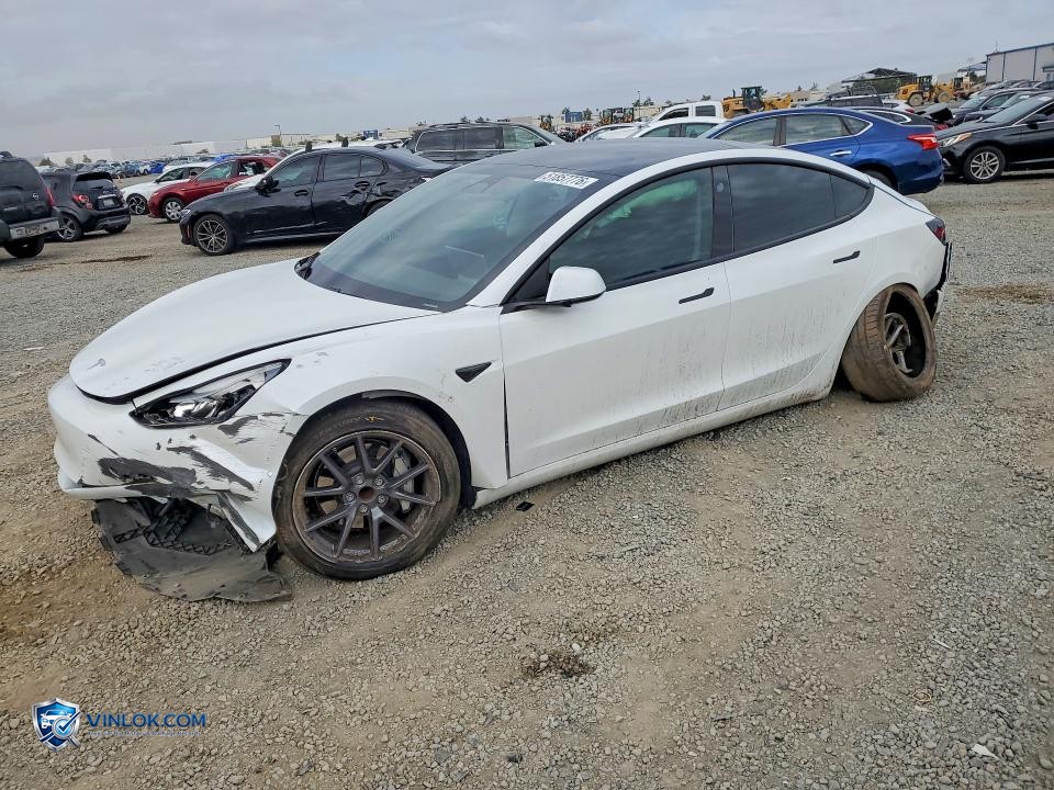2021 TESLA MODEL 3 – Lot 51857776 auction photo
