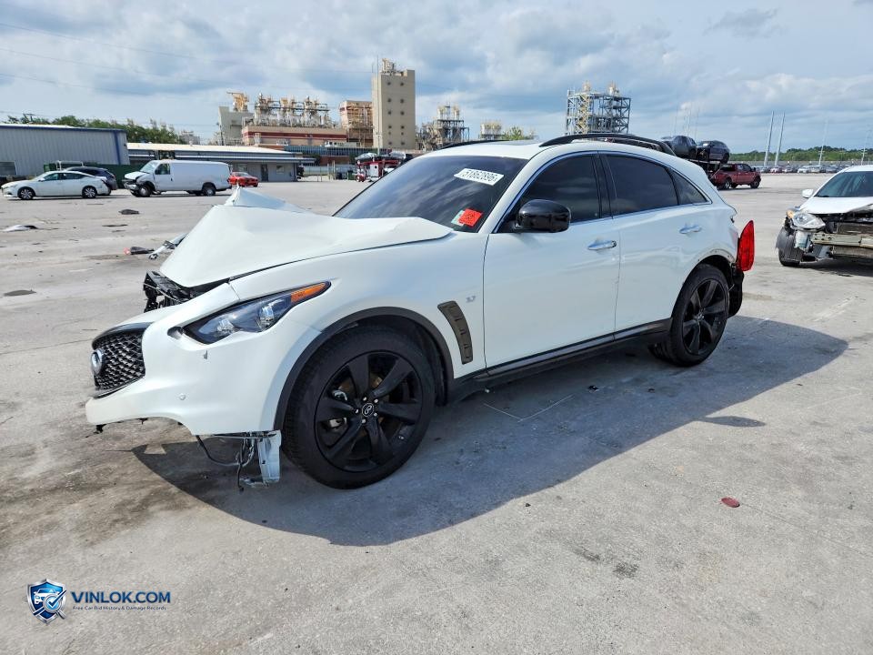 2017 INFINITI QX70 BASE – Lot 51862896 auction photo