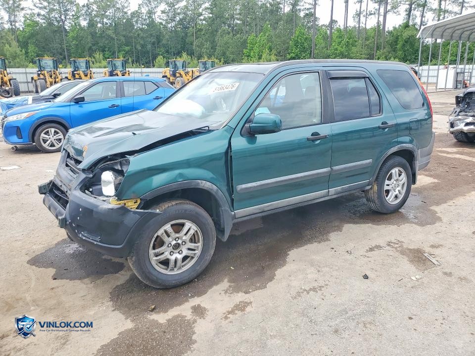 2002 HONDA CR-V EX – Lot 51863476 auction photo