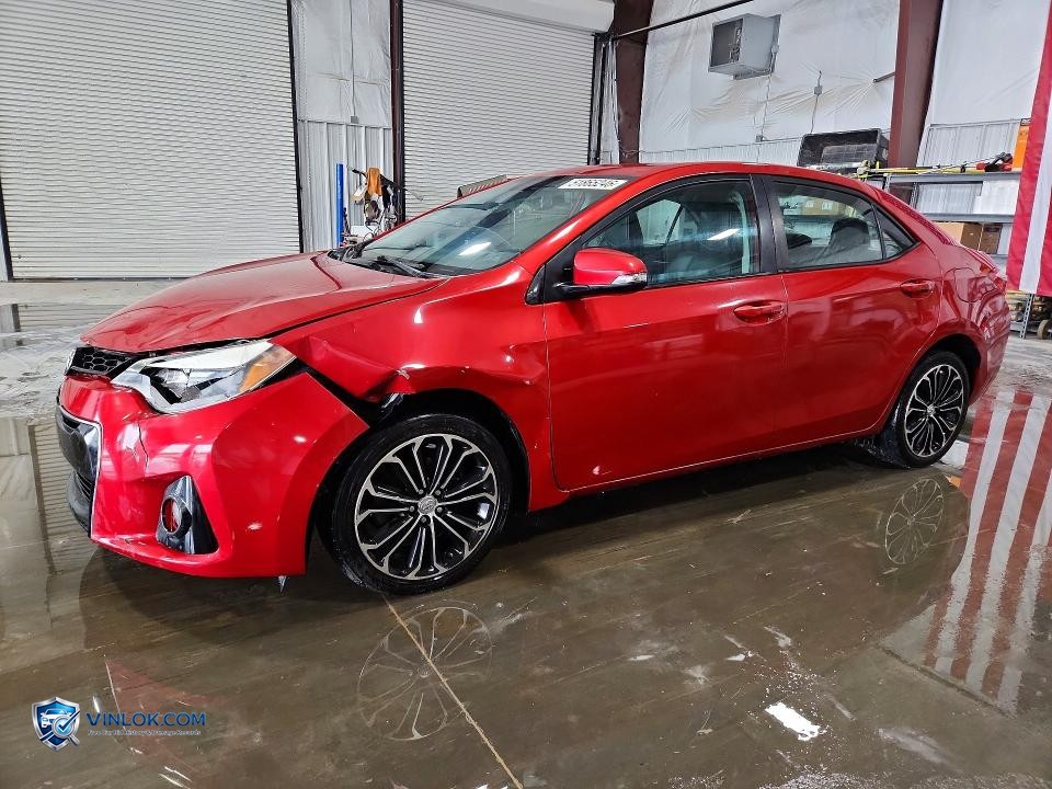 2014 TOYOTA COROLLA S PLUS – Lot 51865246 auction photo