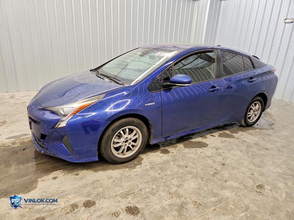 2016 TOYOTA PRIUS THREE – Lot 51865946 auction photo