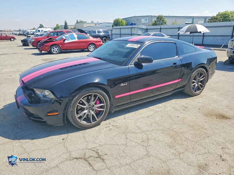 2013 FORD MUSTANG GT – Lot 51866476 auction photo