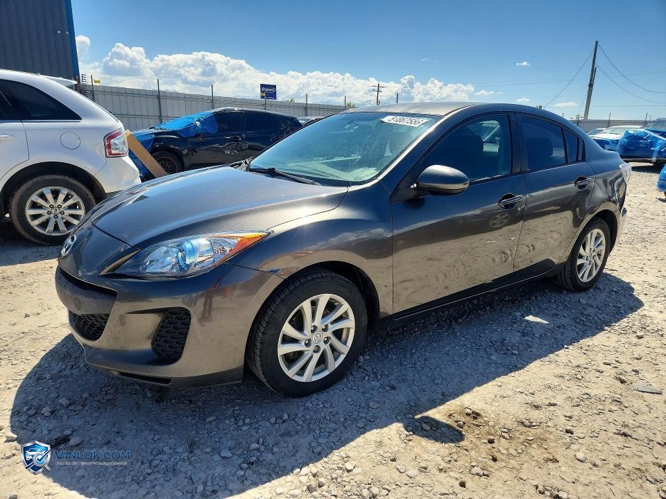 2012 MAZDA 3 I – Lot 51867556 auction photo