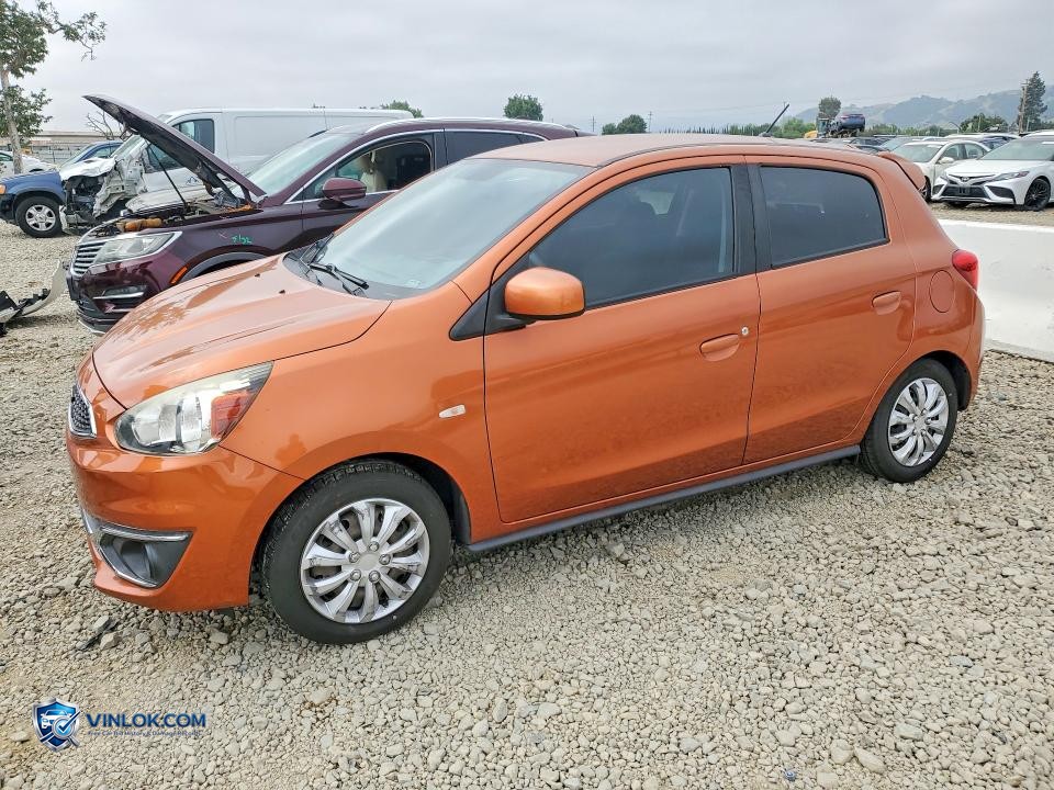 2018 MITSUBISHI MIRAGE ES – Lot 51869816 auction photo