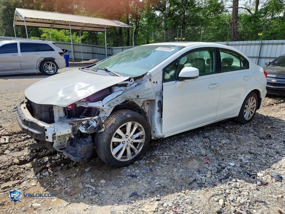 2012 HONDA CIVIC EXL – Lot 51873726 auction photo