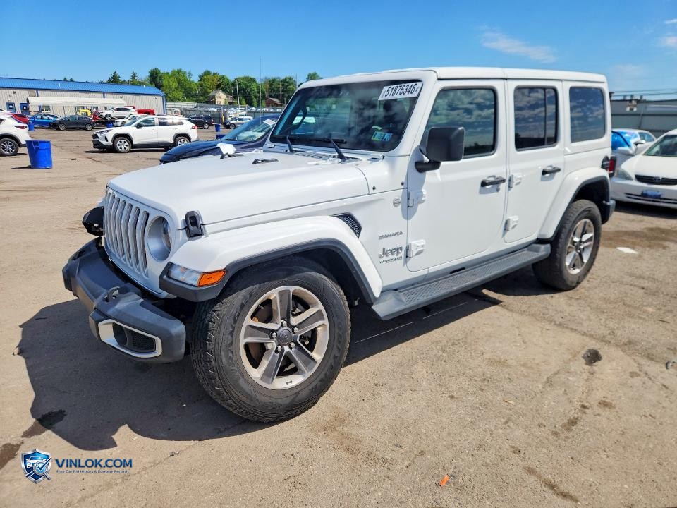 2021 JEEP WRANGLER UNLIMITED SAHARA – Lot 51876346 auction photo