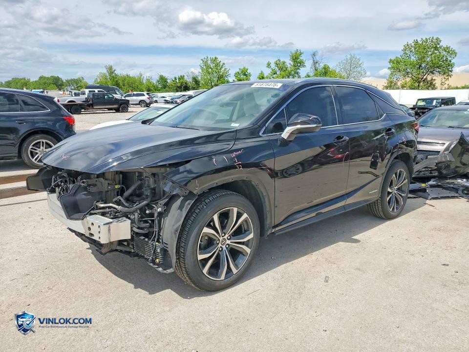 2018 LEXUS RX 450H BASE – Lot 51876476 auction photo