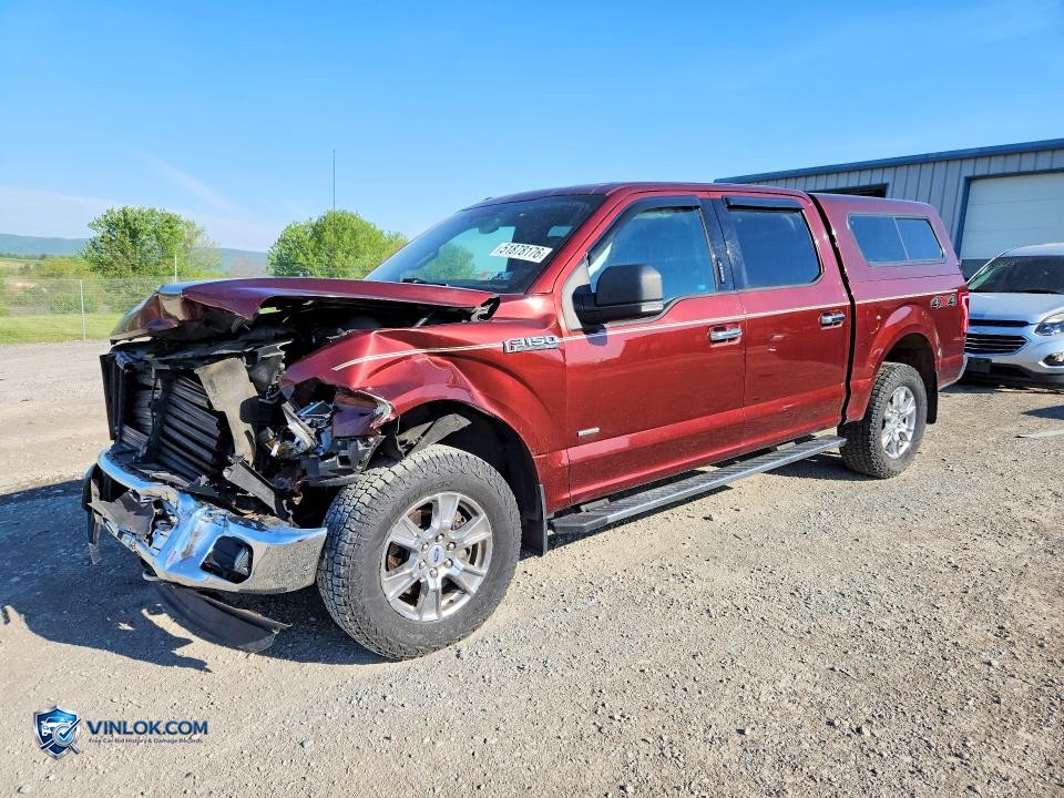 2015 FORD F150 SUPERCREW – Lot 51878176 auction photo