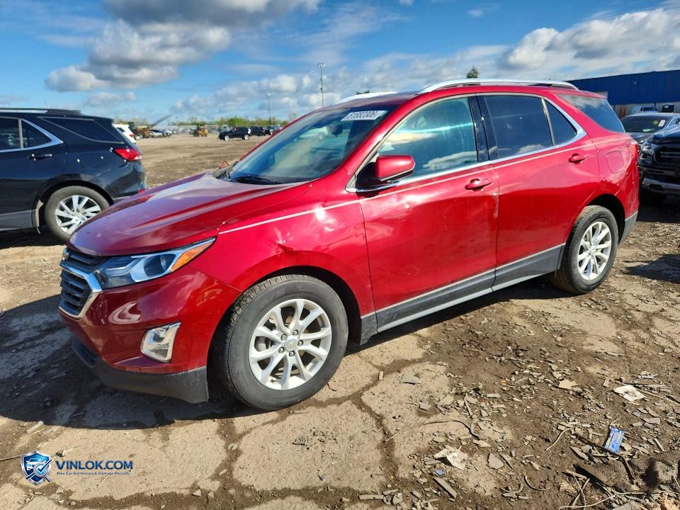 2019 CHEVROLET EQUINOX LT – Lot 51882306 auction photo