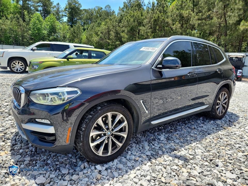 2019 BMW X3 SDRIVE30I – Lot 51882706 auction photo