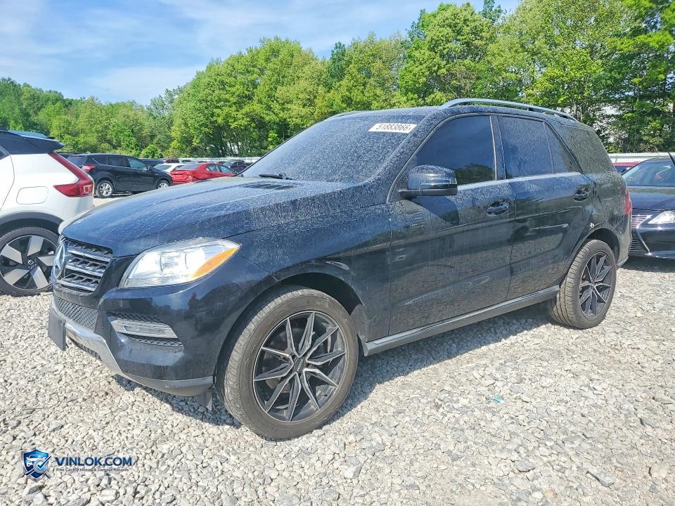 2015 MERCEDES-BENZ ML 350 4MATIC – Lot 51883866 auction photo