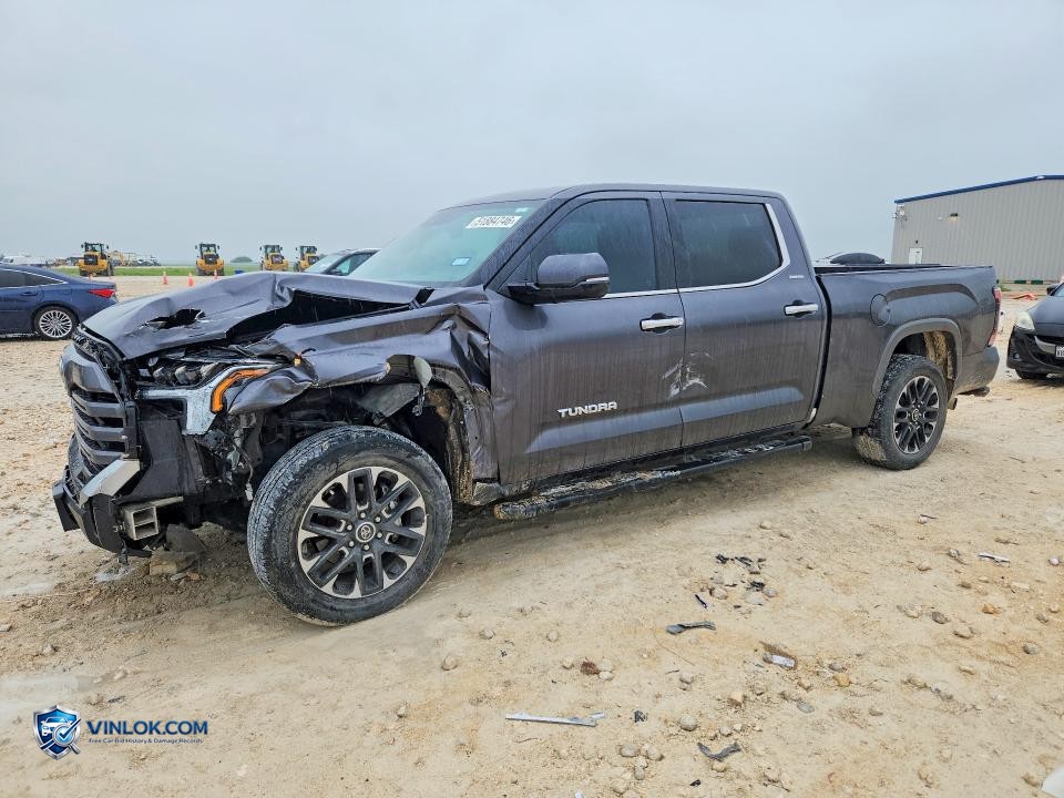 2024 TOYOTA TUNDRA CREWMAX LIMITED – Lot 51884746 auction photo