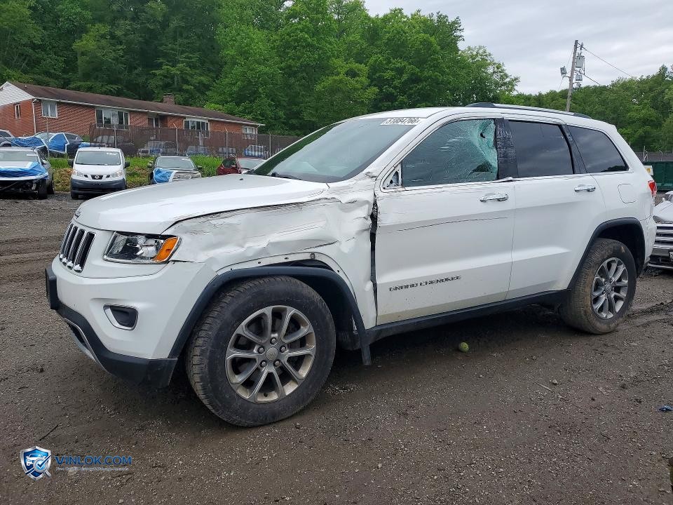 2016 JEEP GRAND CHEROKEE LIMITED – Lot 51884766 auction photo