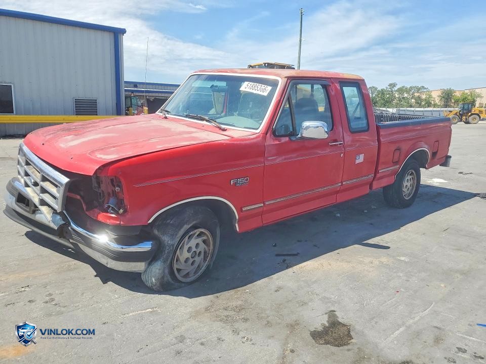 1996 FORD F150 – Lot 51885366 auction photo