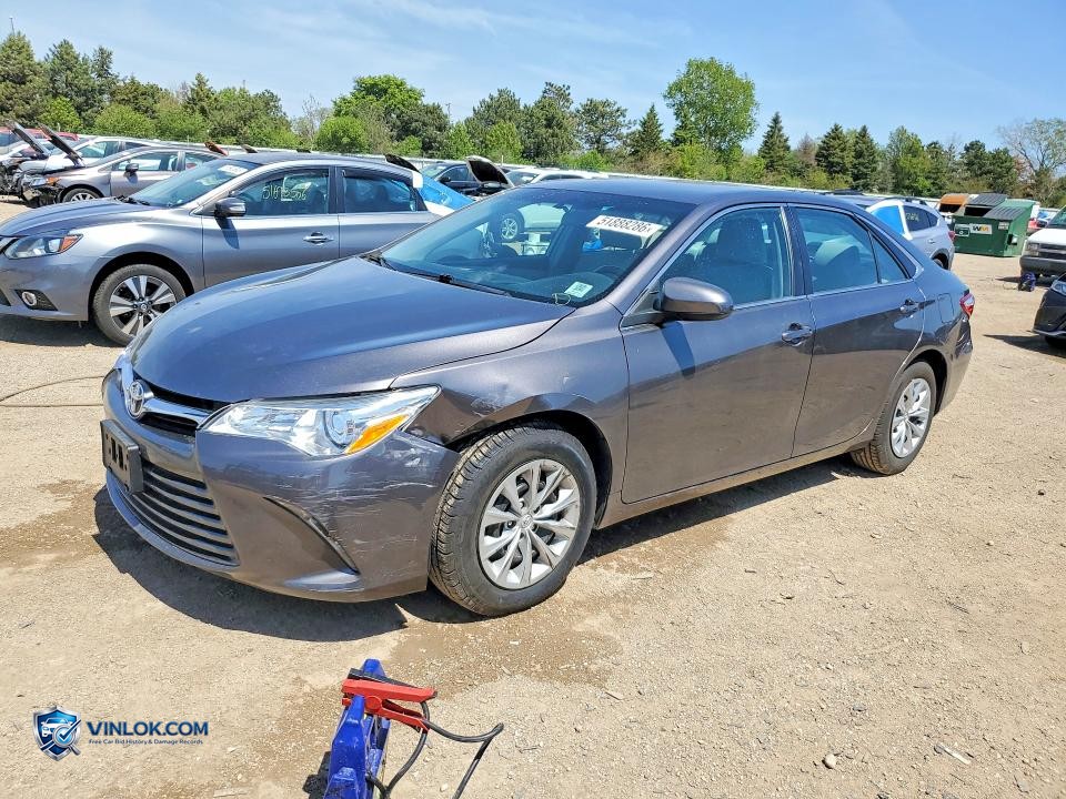 2015 TOYOTA CAMRY LE – Lot 51888286 auction photo