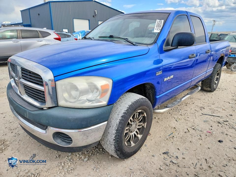 2008 DODGE RAM 1500 ST – Lot 51889536 auction photo