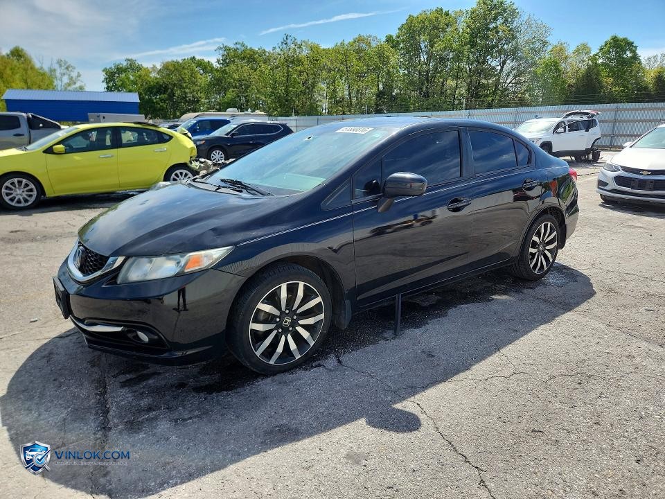 2015 HONDA CIVIC EXL – Lot 51890816 auction photo