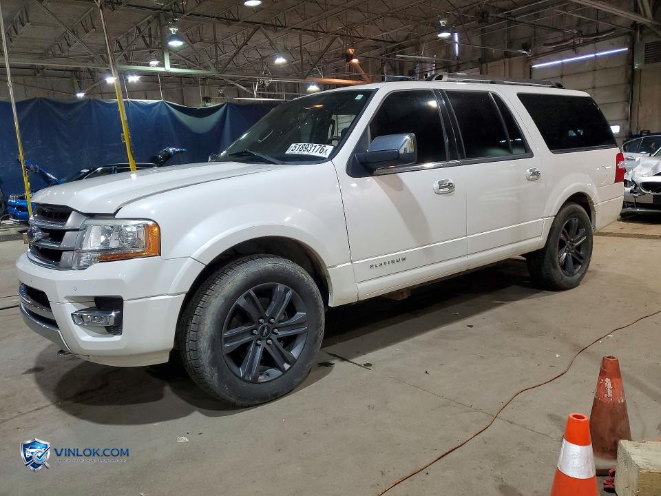 2016 FORD EXPEDITION EL PLATINUM – Lot 51893176 auction photo