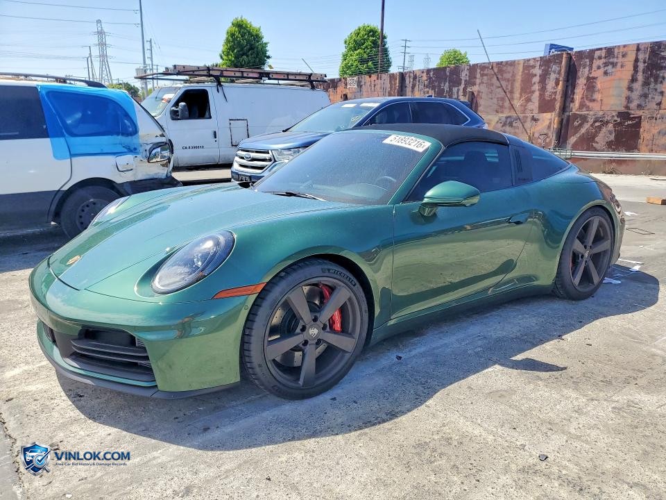 2026 PORSCHE 911 TARGA 4S – Lot 51893216 auction photo