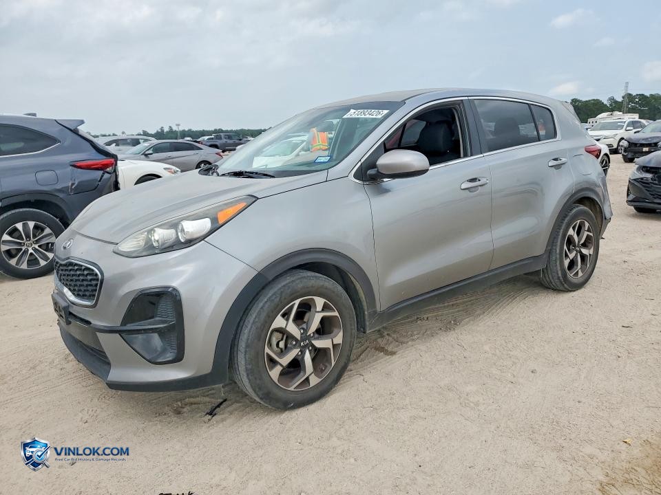 2021 KIA SPORTAGE LX – Lot 51893426 auction photo
