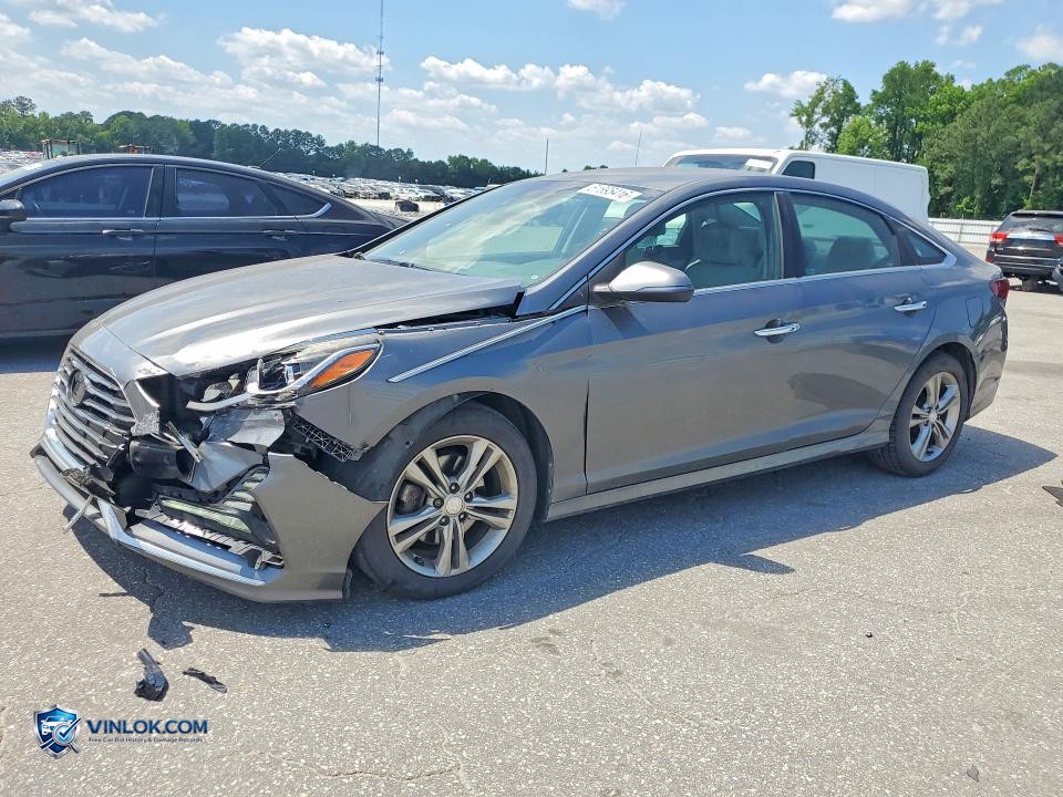 2018 HYUNDAI SONATA SEL – Lot 51895416 auction photo