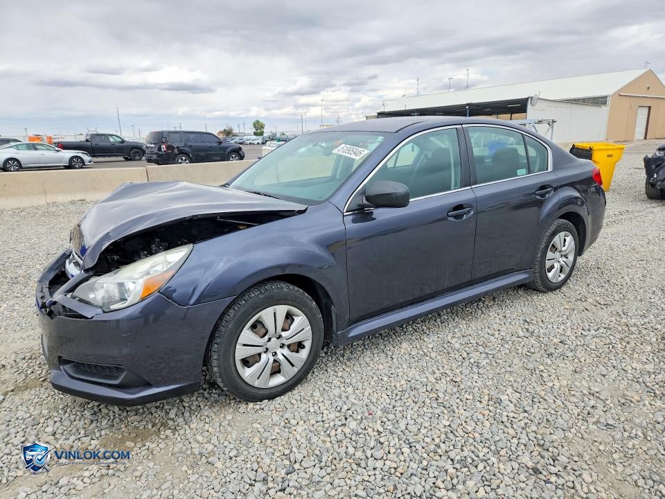 2013 SUBARU LEGACY 2.5I – Lot 51895946 auction photo