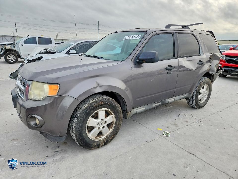 2011 FORD ESCAPE XLT – Lot 51896116 auction photo