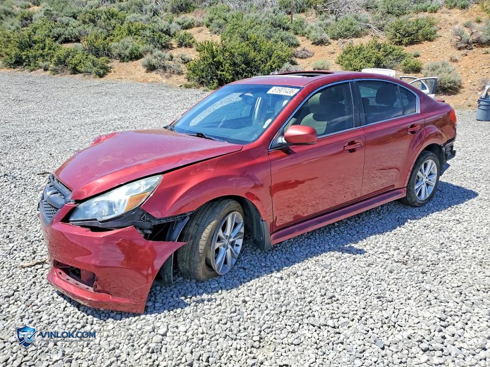 2014 SUBARU LEGACY 2.5I LIMITED – Lot 51901436 auction photo