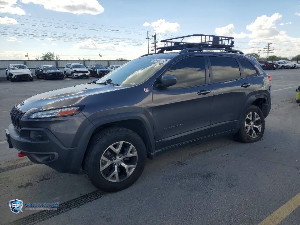 2017 JEEP CHEROKEE TRAILHAWK – Lot 51901756 auction photo