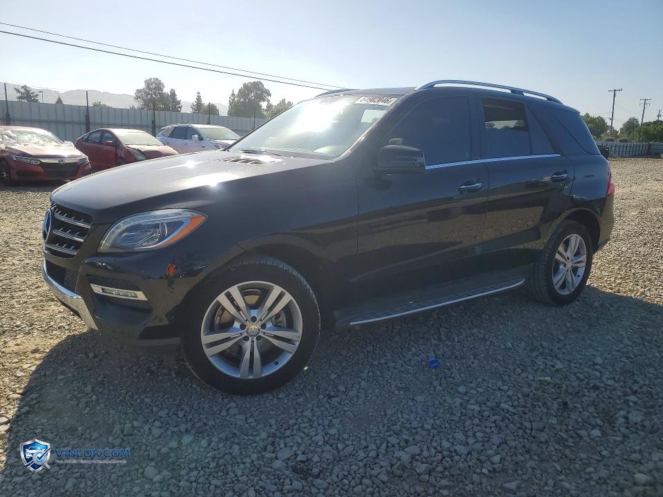 2013 MERCEDES-BENZ ML 350 4MATIC – Lot 51902046 auction photo