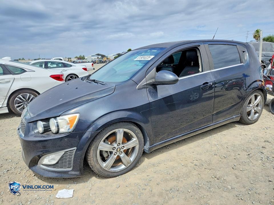 2013 CHEVROLET SONIC RS – Lot 51904026 auction photo